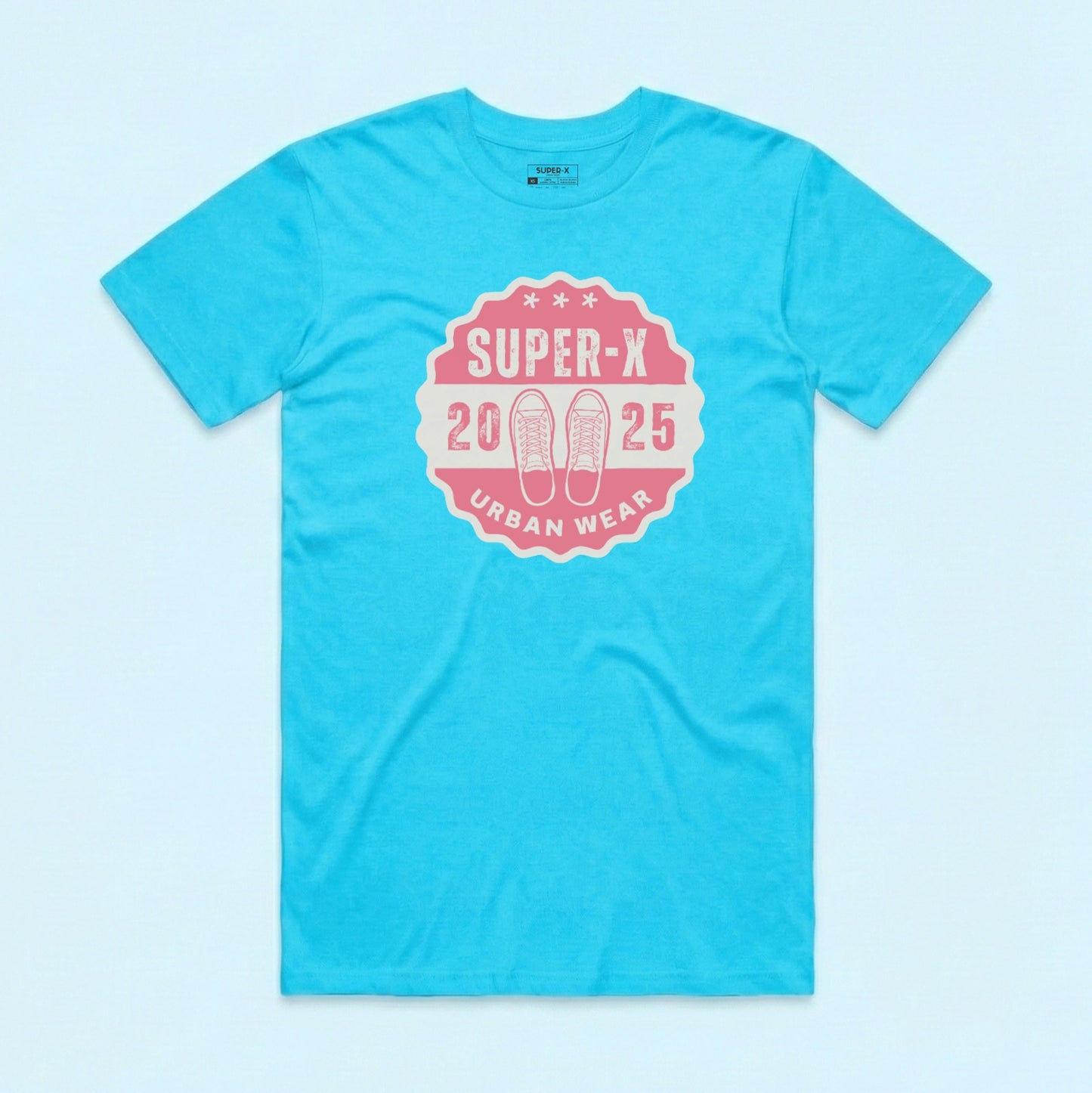 Camiseta Classic UW SX05 Turquesa Unisex 160gr