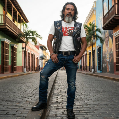 Camiseta Alien Lab Farm Toro Blanco Unisex 160gr