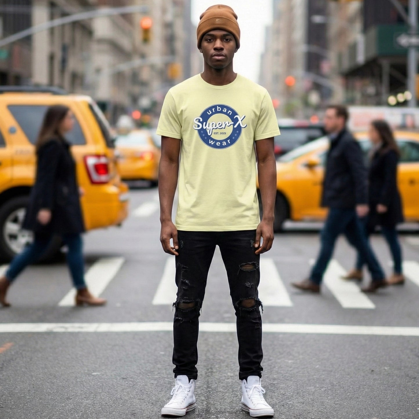 Camiseta Classic UW SX01 Vainilla Unisex 160gr