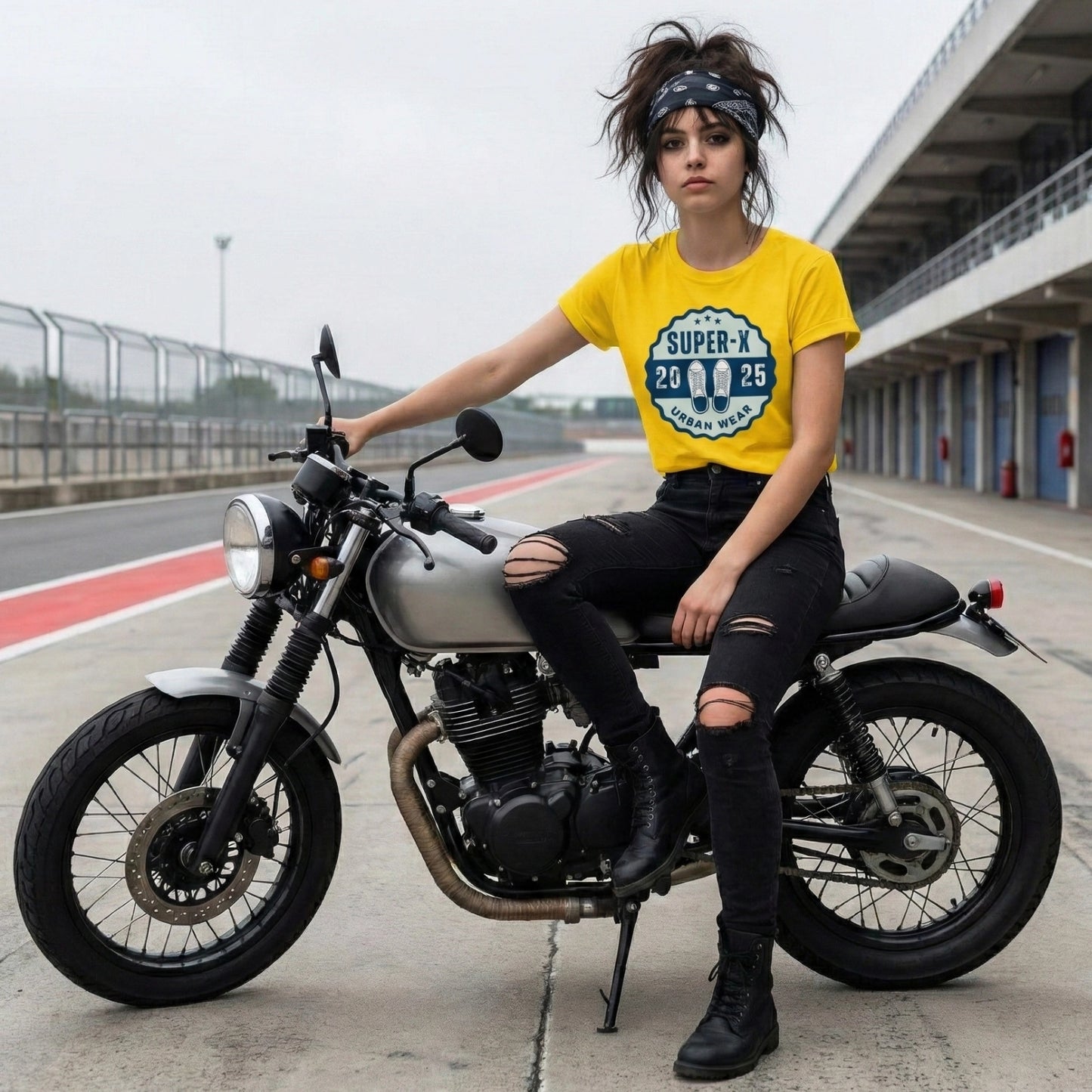 Camiseta Classic UW SX03 Amarilla Unisex 160gr