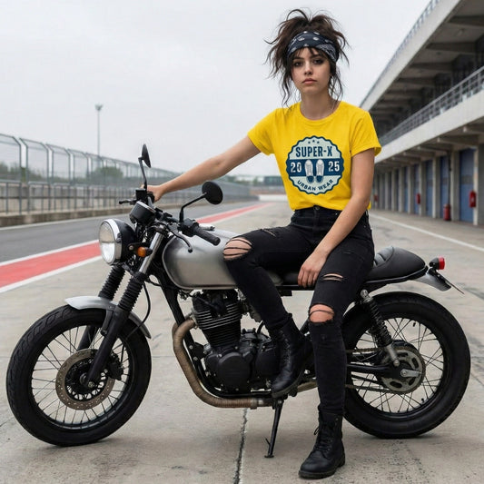 Camiseta Classic UW SX03 Amarilla Unisex 160gr