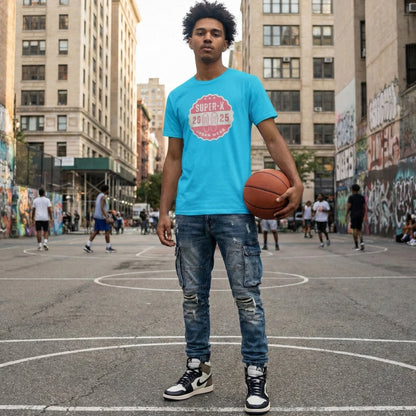 Camiseta Classic UW SX05 Turquesa Unisex 160gr