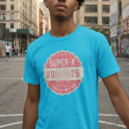 Camiseta Classic UW SX05 Turquesa Unisex 160gr