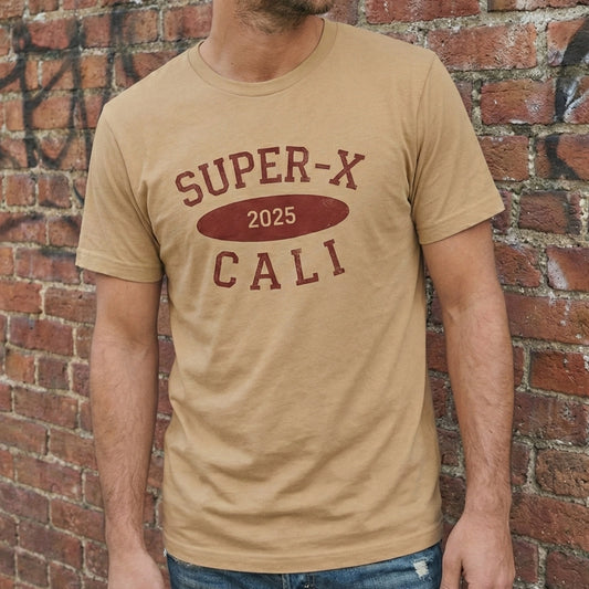 Camiseta Freshmen Cities Cali01 Camel Unisex 160gr