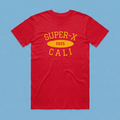 Camiseta Freshmen Cities Cali02 Rojo Marlboro Unisex 160gr