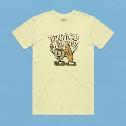 Camiseta Tintico & Pancito Vainilla Unisex