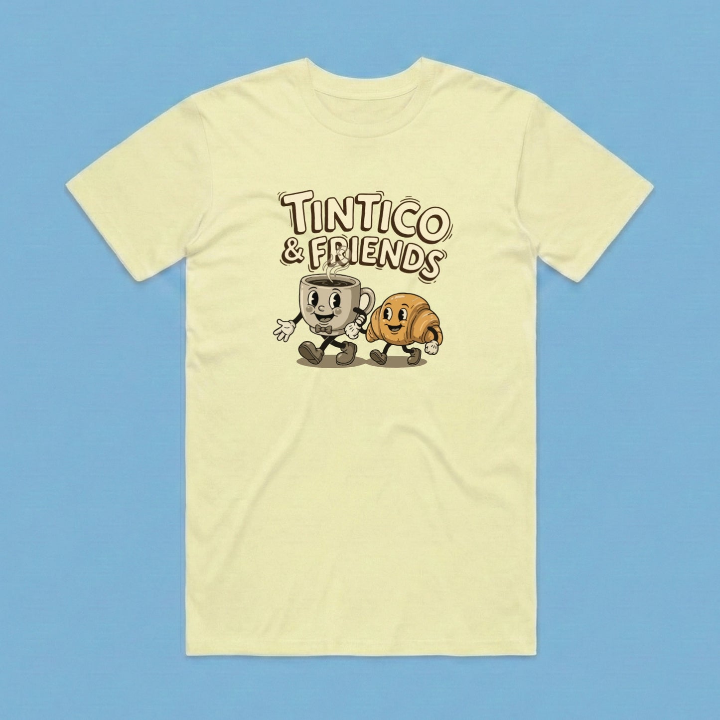 Camiseta Tintico & Pancachin Vainilla Unisex