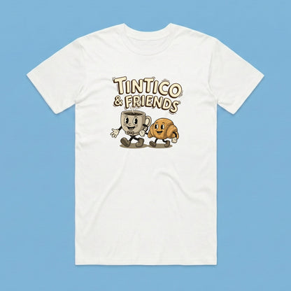 Camiseta Tintico & Pancachin Blanco Unisex