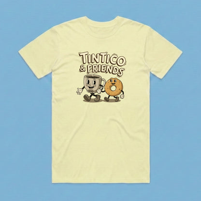 Camiseta Tintico & Pandebonosky Vainilla Unisex