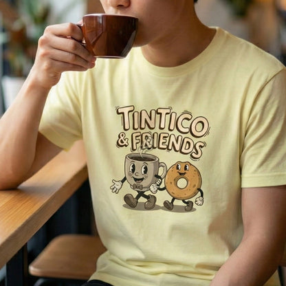 Camiseta Tintico & Pandebonosky Vainilla Unisex