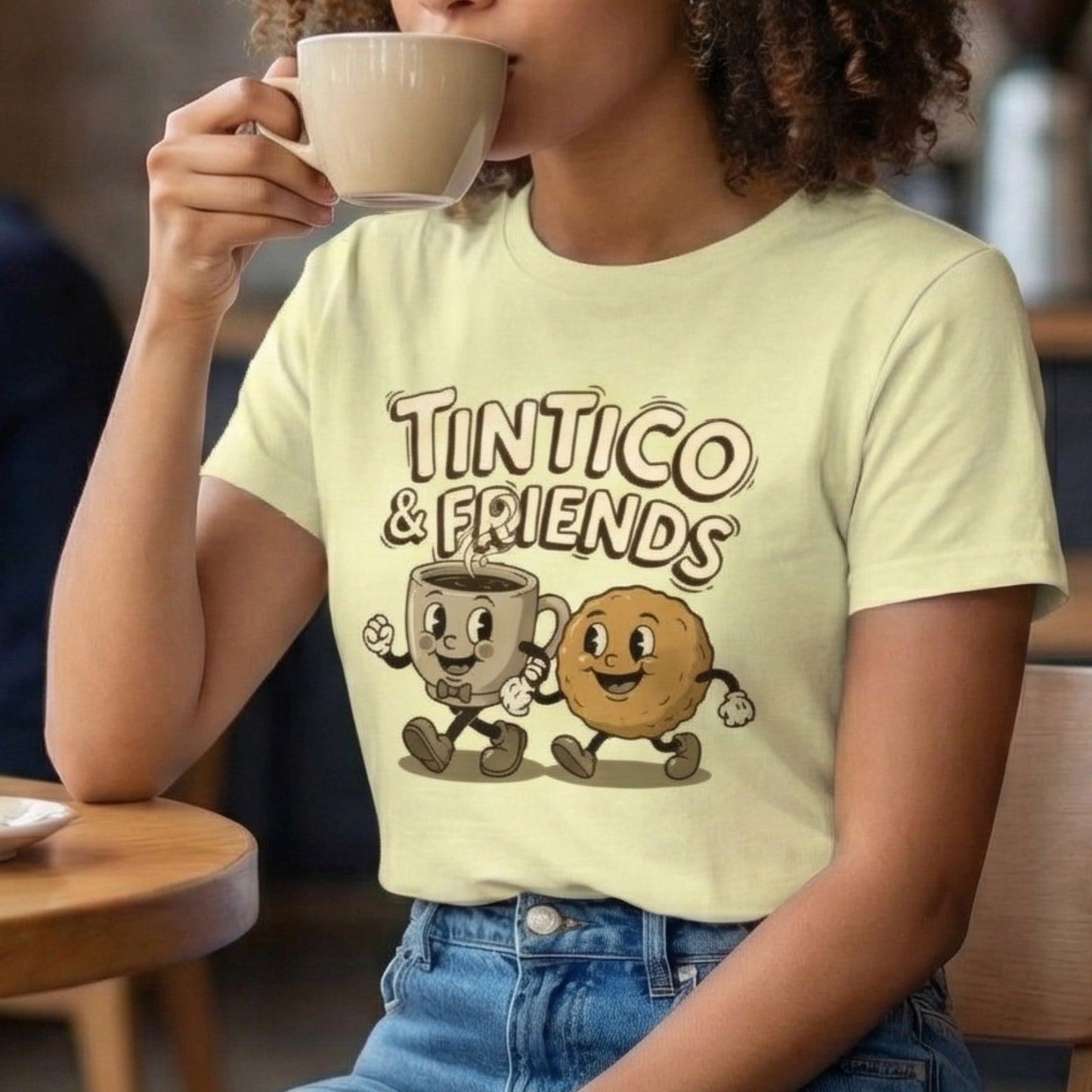 Camiseta Tintico & Buñuelon Vainilla Unisex