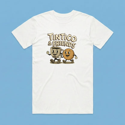 Camiseta Tintico & Buñuelon Blanco Unisex