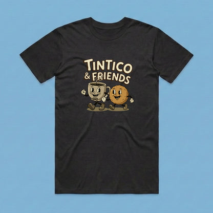 Camiseta Tintico & Buñuelon Negro Unisex